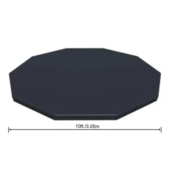 Bestway Poolzubehör^Abdeckplane #58036 Fur Steel Pro/Max Pools 305Cm