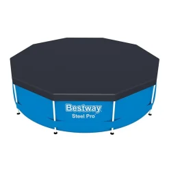 Bestway Poolzubehör^Abdeckplane #58036 Fur Steel Pro/Max Pools 305Cm