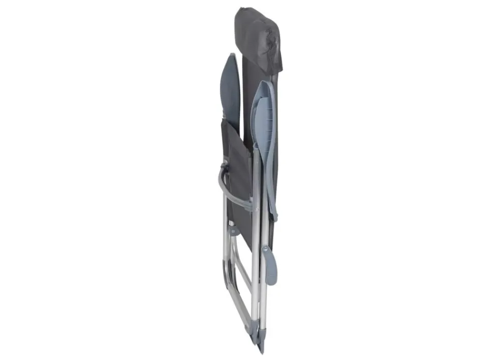 Pseudohersteller Campingstühle^Aluminium-Klappsessel Anthrazit