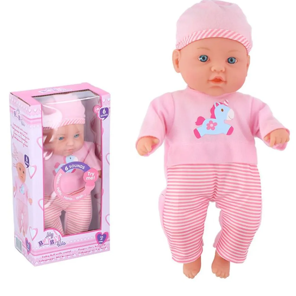 Pseudohersteller Spielzeug Für Drinnen^Babypuppe Mit Soundgerauschen 29Cm