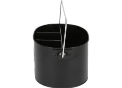 TP Geschirr Und Getränkebehälter^Besteckhalter Black-Line Aus Metall 28X13X19Cm