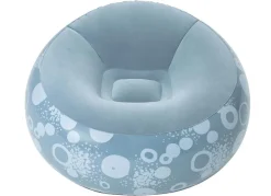 Bestway Gartenstühle^ #75052 Aufblasbarer Sessel Inflate-A-Chair Blau Mit Print