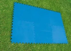 Bestway Poolzubehör^ #58220 Bodenschutzplatten Fur Aufstellpools 50X50Cm 9Er-Set Blau
