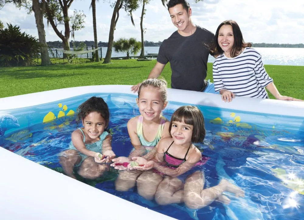 Bestway Planschbecken^ #54177 3D-Planschbecken Undersea Adventure 262X51X175Cm
