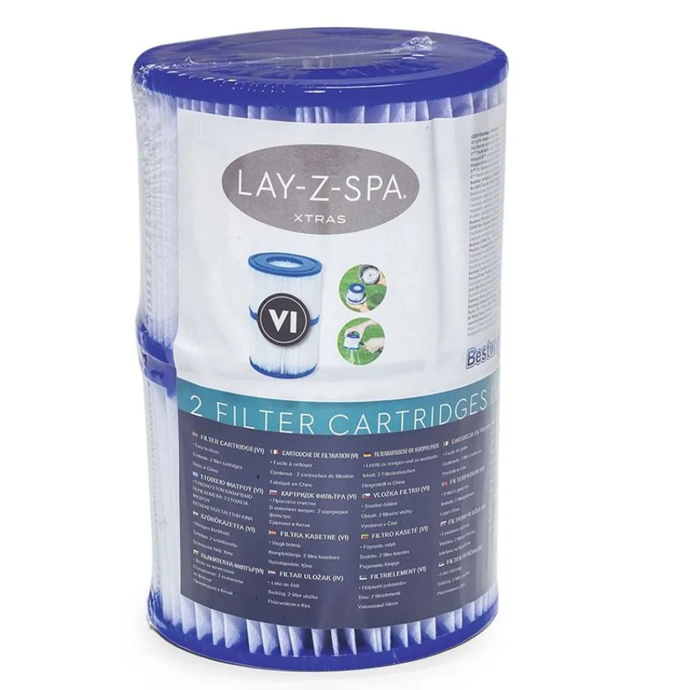 Bestway Poolzubehör^ #60311 Lay-Z-Spa Filterkartuschen Gr. Vi 2Er-Set