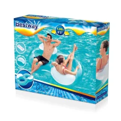 Bestway Badespaß^ #43009 2-Personen-Schwimmring Mit Ruckenlehne