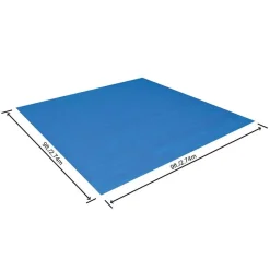 Bestway Poolzubehör^ #58000 Pool-Bodenschutzplane 2,74X2,74M