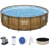 Bestway Pools^ #56725 Power Steel Swim Vista Series Ii Pool Komplett-Set 488X122Cm