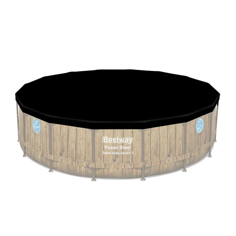 Bestway Pools^ #56725 Power Steel Swim Vista Series Ii Pool Komplett-Set 488X122Cm
