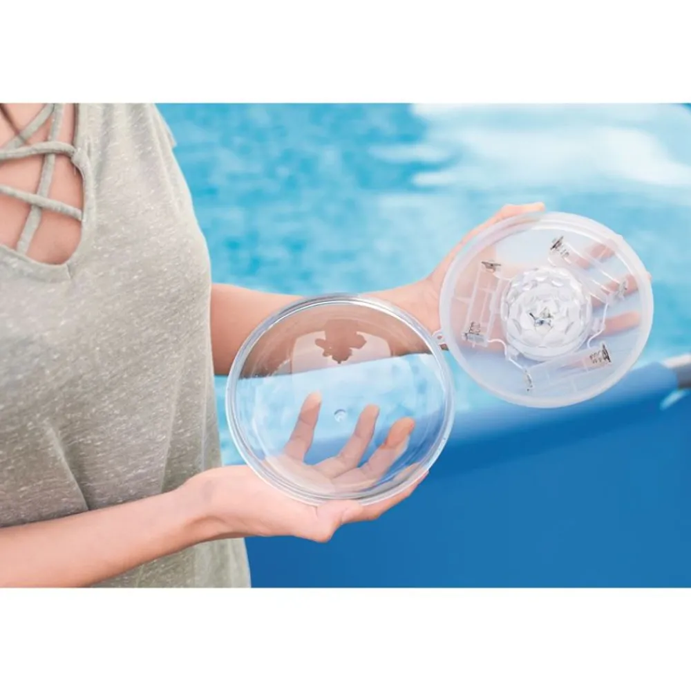 Bestway Poolzubehör^ #58419 Schwimmende Led-Poolbeleuchtung