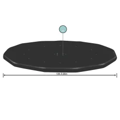Bestway Poolzubehör^ #58292 Universal-Abdeckplane Fur Pools 360/396Cm