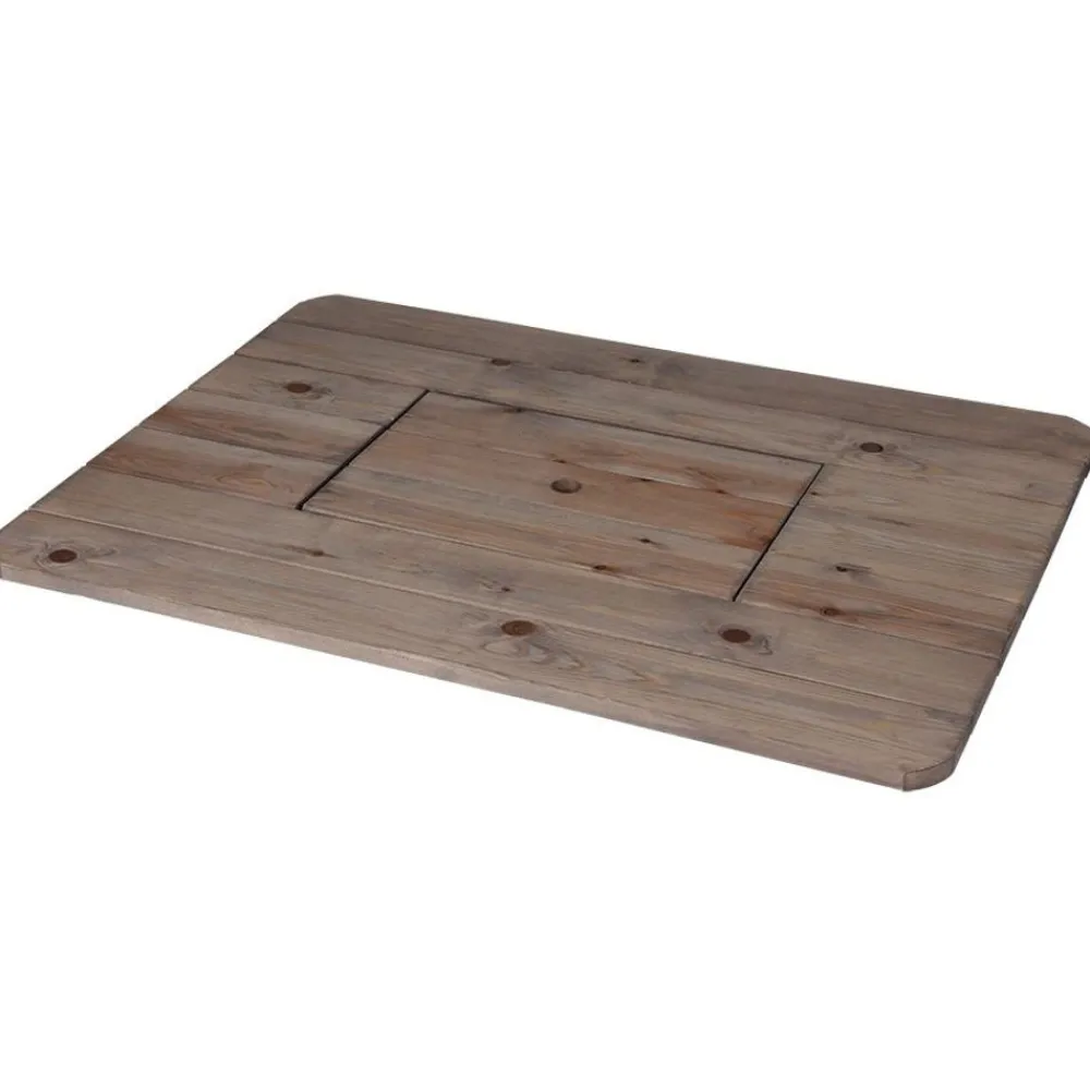 TP Gartentische^Bierkastenaufsatz Aus Holz 78X58Cm