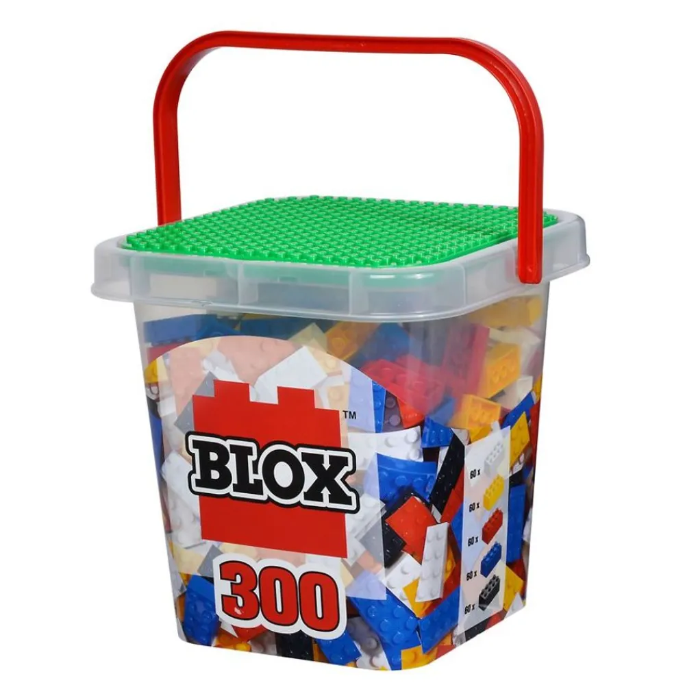 BLOX Spielzeug Für Drinnen^ 8Er-Steckbausteine Im Container 300-Teilig
