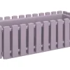 Plastkon Pflanzkübel^Blumenkasten Fency 46,5X18,5Cm Lavendel