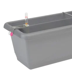 Pseudohersteller Pflanzkübel^Blumenkasten-Set Extra Line 59Cm Steingrau