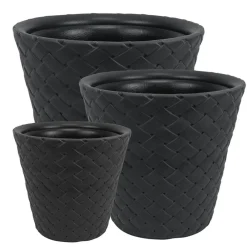 Prosperplast Pflanzkübel^Blumentopf Matuba 59,5X58Cm Anthrazit