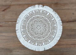 New Home Sonstige Innendeko^Boho-Platzset Aus Jute Mit Fransen 38Cm