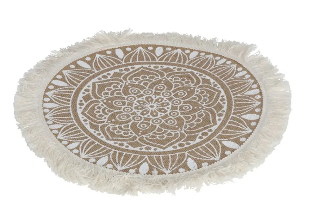 New Home Sonstige Innendeko^Boho-Platzset Aus Jute Mit Fransen 38Cm