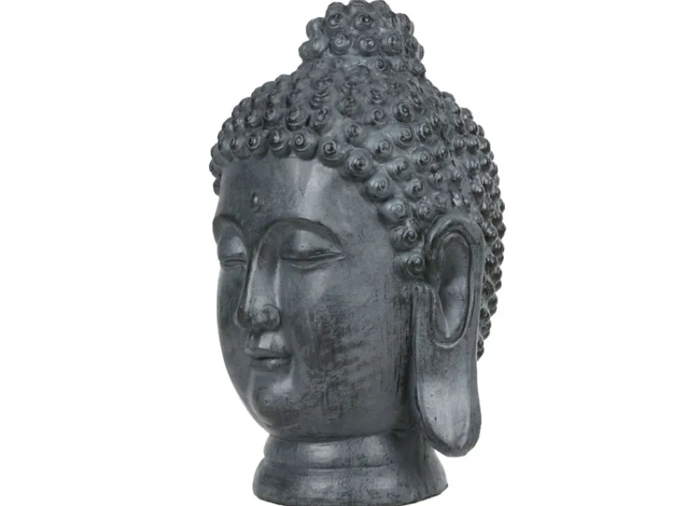 TP Gartenfiguren^Buddha Deko-Kopf Aus Magnesia Gros 29,5X29,5X47Cm