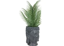 TP Gartenfiguren^Buddha Pflanztopf Aus Magnesia Gros 30,5X37Cm
