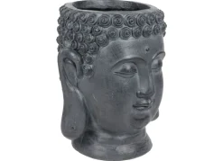 TP Gartenfiguren^Buddha Pflanztopf Aus Magnesia Gros 30,5X37Cm