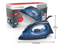 CLEANmaxx Haushaltsgeräte^ Dampfbugeleisen Mit Keramiksohle 2200W Blau/Dunkelblau