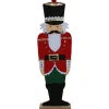 New Home Christmas Weihnachtsfiguren^Deko-Figur Nussknacker Aus Filz 90Cm Rot