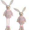 New Home Dekofiguren^Deko-Hase Mit Teleskopbeinen 110Cm Rosa