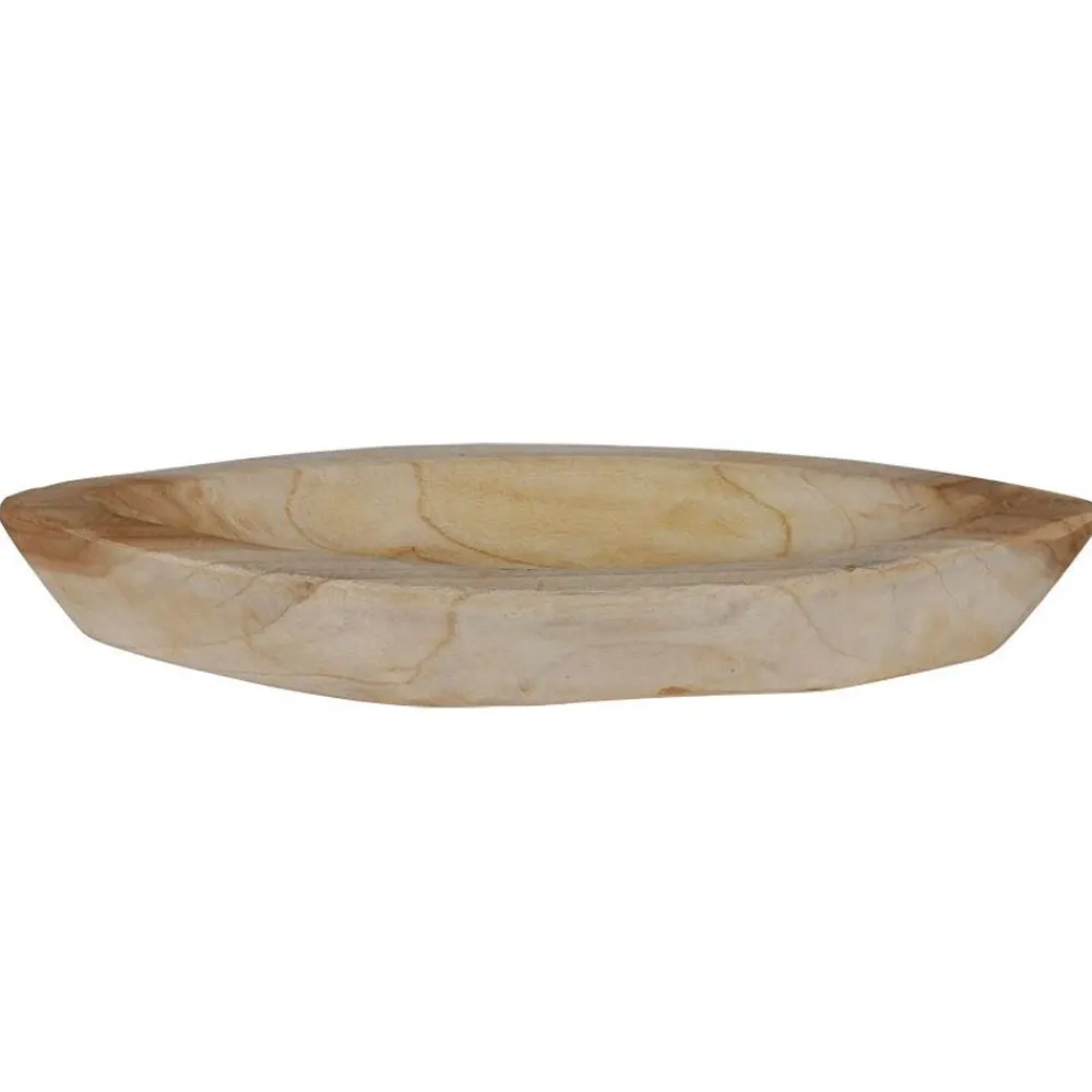 TP Vasen Und Schalen^Deko-Holzschale Kano Aus Teak 38,5X13X5,5Cm