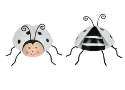 TP Gartenfiguren^Deko-Marienkafer Aus Metall 9X8,5X7Cm