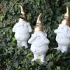 TP Gartenfiguren^Deko-Zwerg Mit Goldener Mutze 40Cm