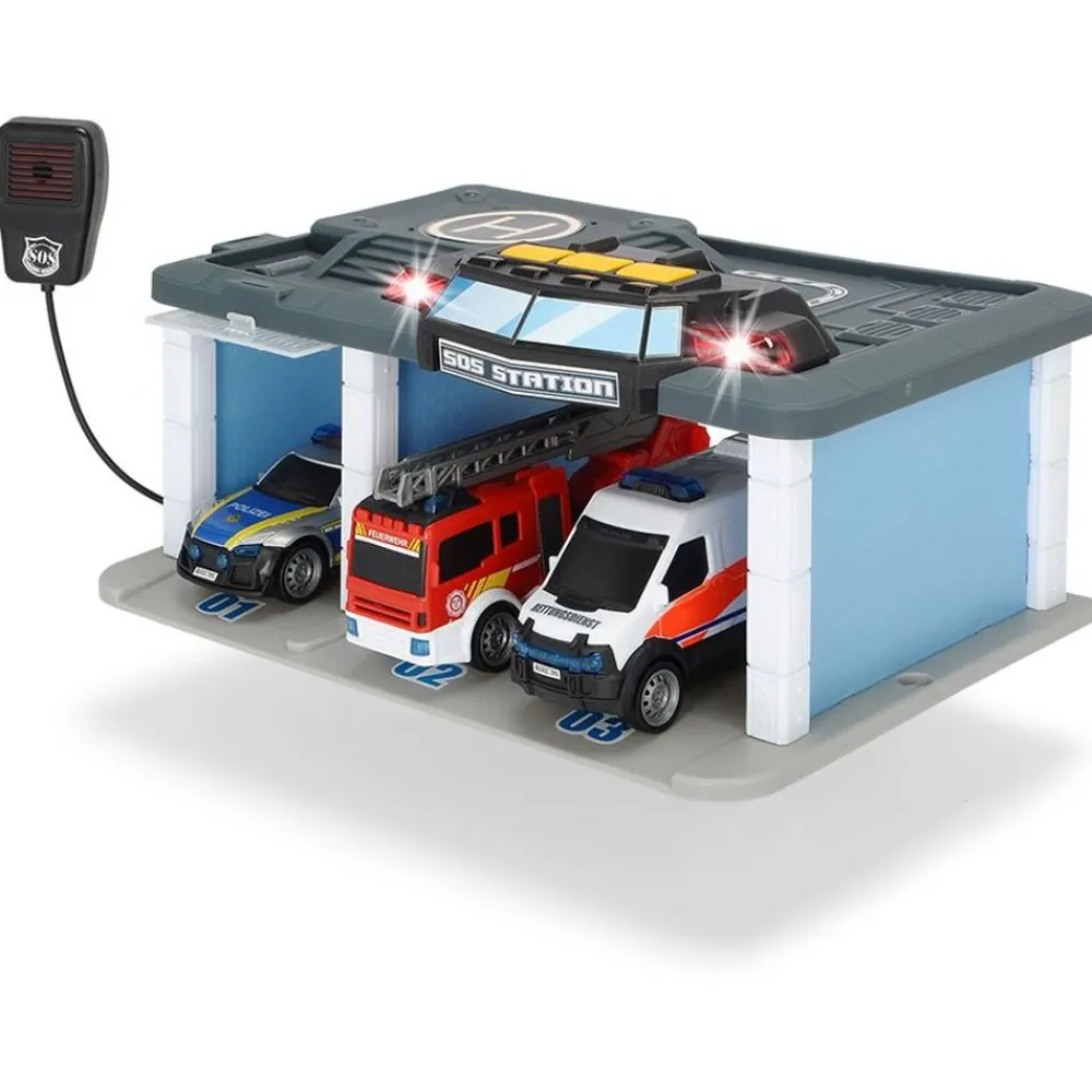 Dickie Toys Spielzeug Für Drinnen^ Rettungszentrum 32,5X16X22,5Cm