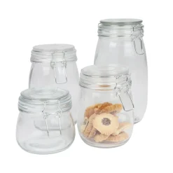TP Vorratsdosen^Drahtbugelglas 700Ml