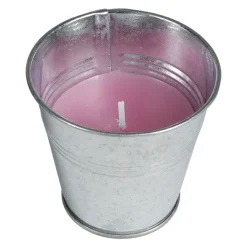 TP Duftkerzen^Duftkerze Citronella Im Zinktopf 7X7Cm