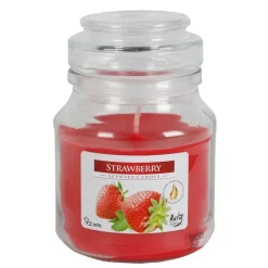 Bispol GmbH Duftkerzen^Duftkerze Im Glas Mit Aromadeckel 120G Erdbeere