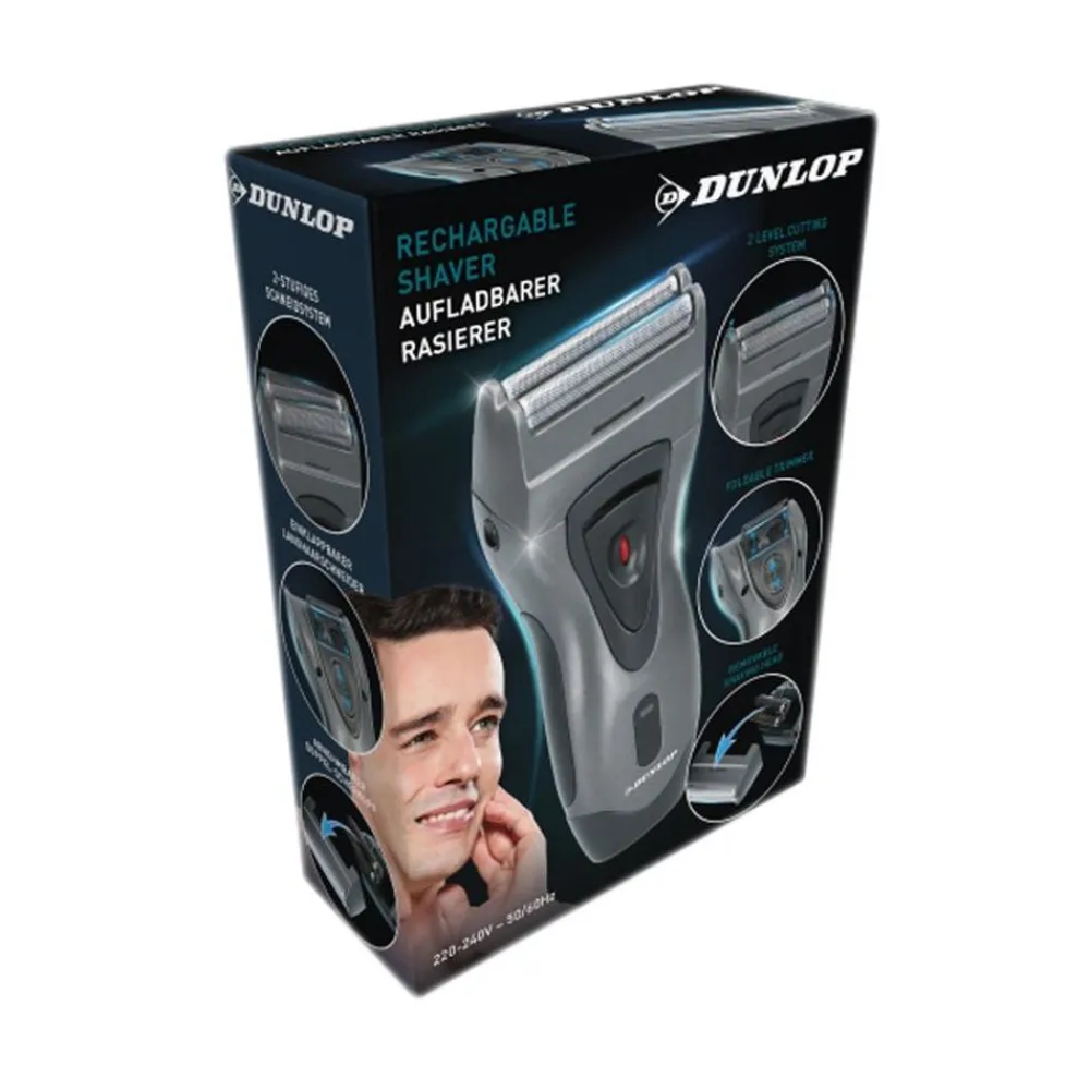 Dunlop Gesundheit Und Körperpflege^ Aufladbarer Rasierer Rsm-1467