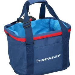 Dunlop Fahrradzubehör^ Fahrradkorb Mit Tragegriffen 15L Blau