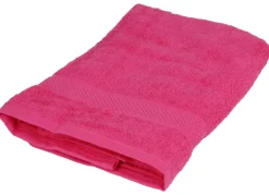 Home Collection Badutensilien^Duschtuch Aus Baumwolle 70X140Cm Pink