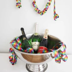 TP Küchenhelfer^Edelstahl-Champagnerkuhler 40,5X24,5Cm