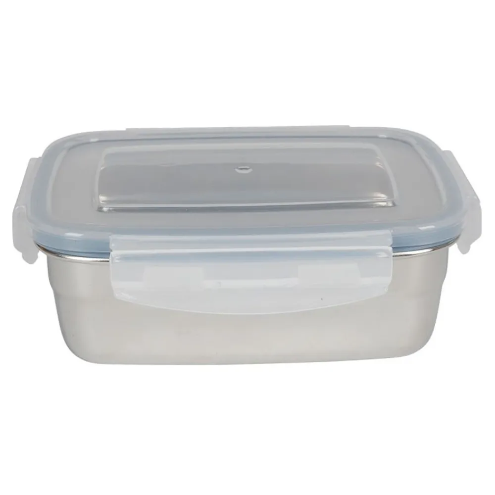 TP Vorratsdosen^Edelstahl-Lunchbox Mit Klickverschlussdeckel 550Ml