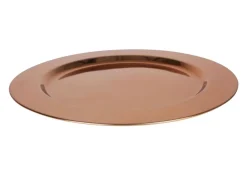 Pseudohersteller Geschirr Und Getränkebehälter^Edelstahl-Platzteller 35Cm Bronze