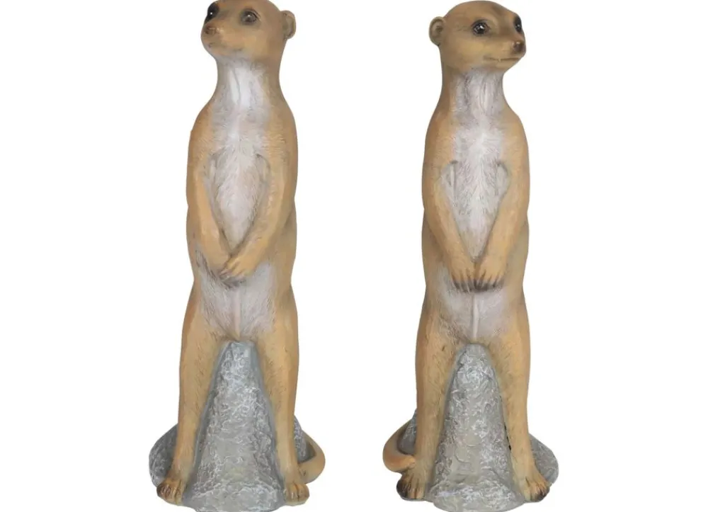 TP Gartenfiguren^Erdmannchen 2Er-Set