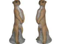 TP Gartenfiguren^Erdmannchen 2Er-Set