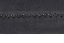 TP Sitzmöbel^Esszimmerstuhle Aus Samt Mit Metallfusen 2Er-Set Schwarz