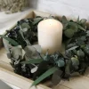 TP Kunstpflanzen Und Trockenblumen^Eucalyptuskranz 30Cm