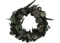 TP Kunstpflanzen Und Trockenblumen^Eucalyptuskranz 30Cm