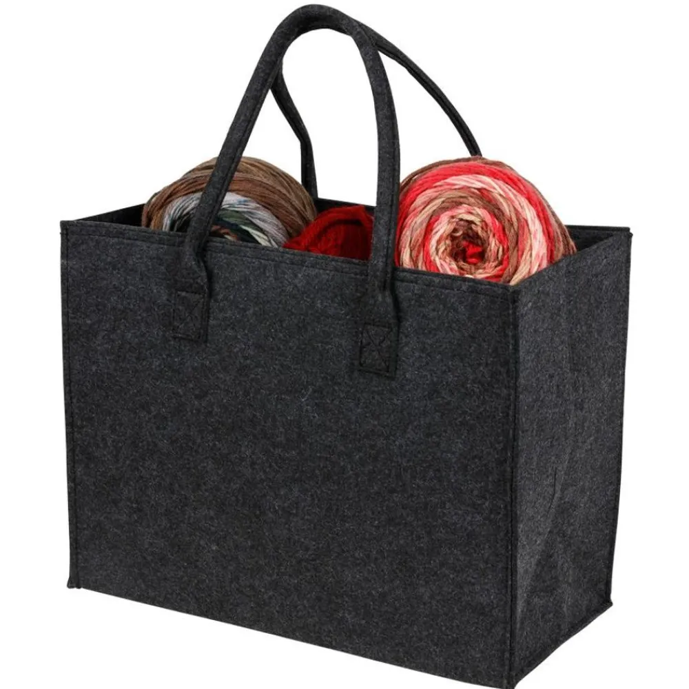 Vinnemeier Körbe Und Taschen^Filz-Einkaufstasche 42X21,5X33Cm