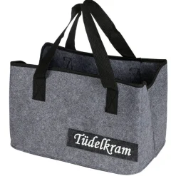 TP Körbe Und Taschen^Filztasche Mit Applikation 40X25,5X26,5Cm