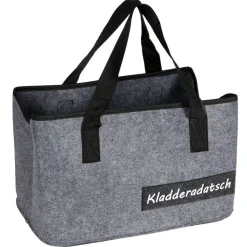 TP Körbe Und Taschen^Filztasche Mit Applikation 40X25,5X26,5Cm