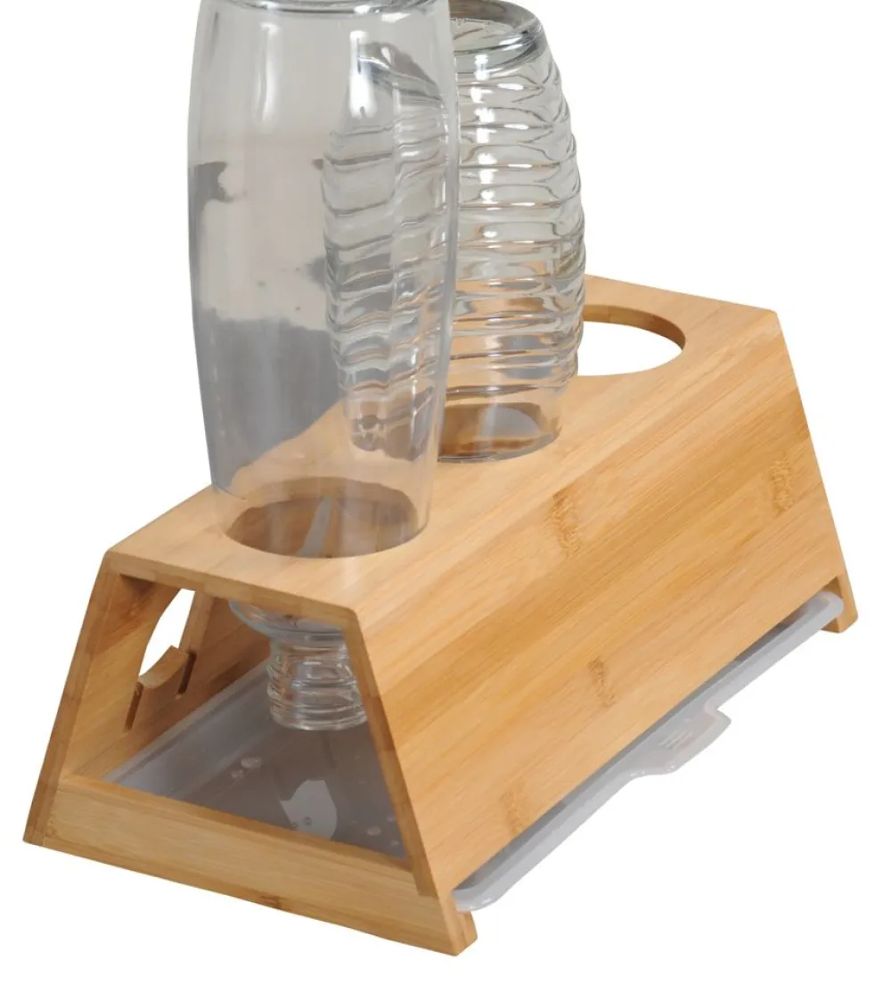 Kesper Küchenhelfer^Flaschenhalter Mit Abtropfschale